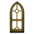 9" Black Metal Wall Mounted Accent Shelf