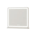 22" Lighted Freestanding Frameless Makeup Shaving Tabletop Mirror With USB