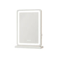 18" Lighted Freestanding Frameless Makeup Shaving Tabletop Mirror With USB