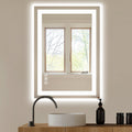 32" Lighted Frameless Bathroom Vanity Mirror