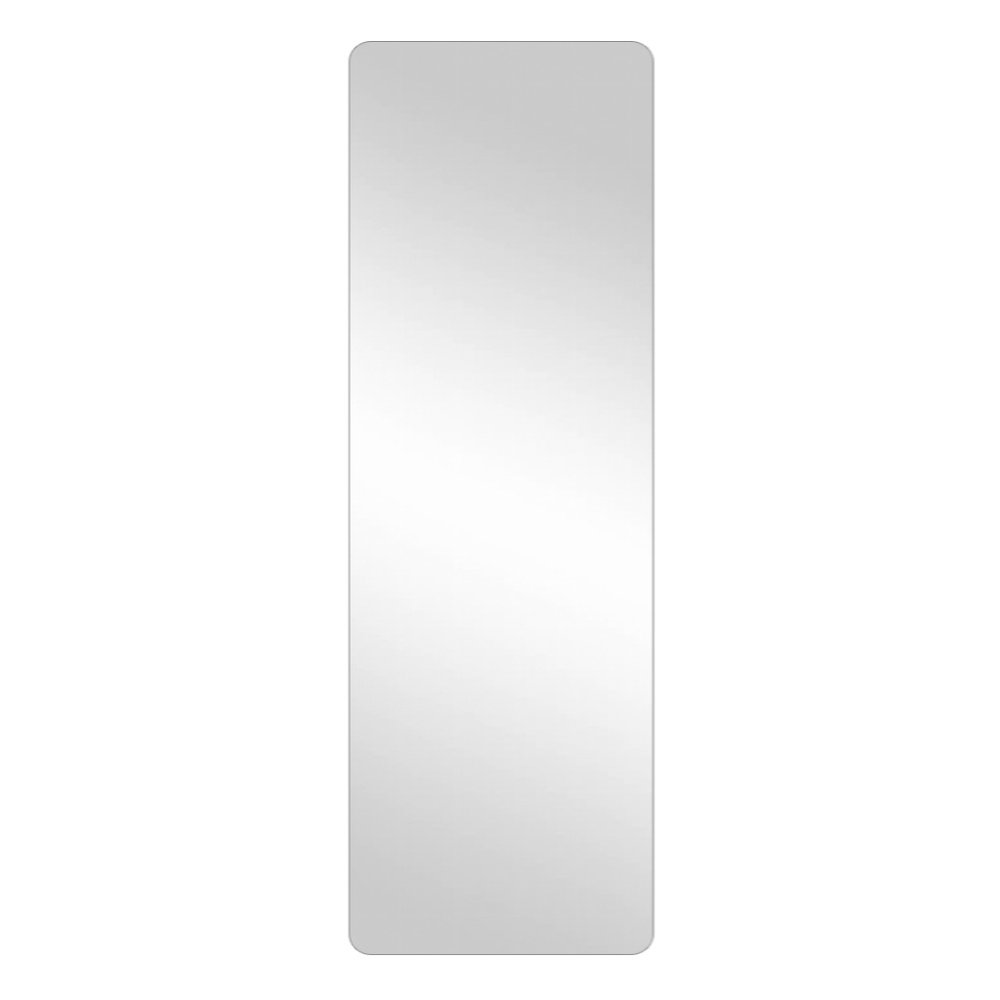 65" Silver Frameless Full Length Hanging Mirror