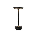 11" Black Round Desk Lamp