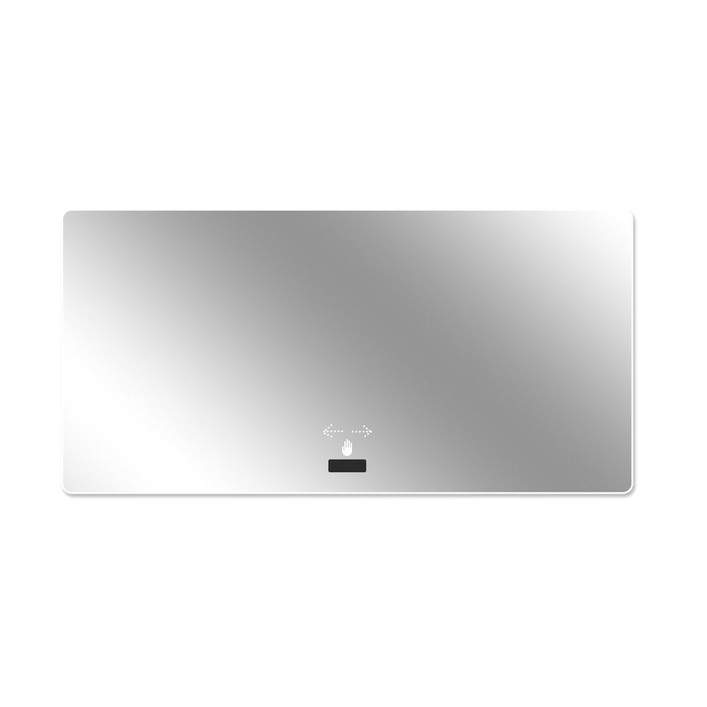 32" Lighted Frameless Anti Fog Bathroom Vanity Mirror