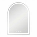 32" Arch Lighted Frameless Bathroom Vanity Mirror